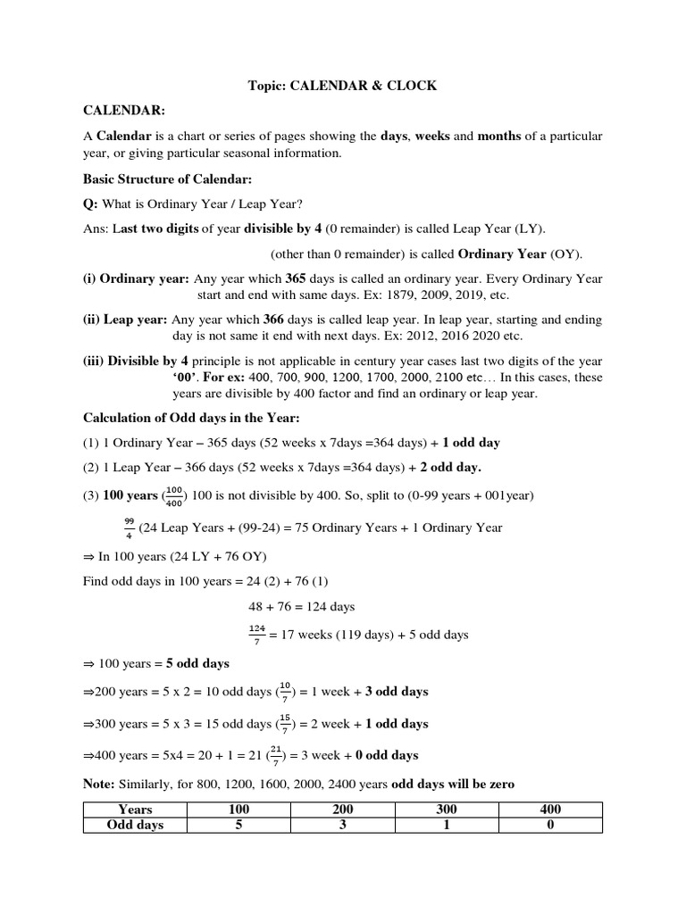 Calendar & Clock and Interest | PDF | Interest | Compound Interest