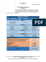 Cotizacion Topografia