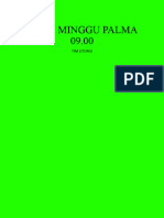 Lagu - Misa Minggu Palma 2024 - 09.00