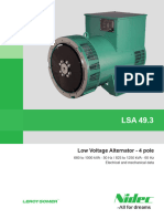 LV Alternator (730kVA)