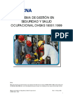 Norma OHSAS 18001 - 1999