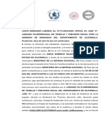 Decreto Trámite Estado de Guatemala