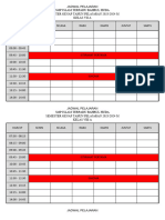 Jadwal Semester Genap SMP IT BHD 2023-2024