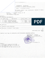 Surat Tugas Mengajar Semester Genap 2006-2007