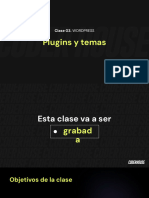 Clase 3 - Plugins y Temas