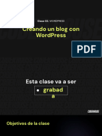 Clase 2 - Creando Un Blog Con Wordpress