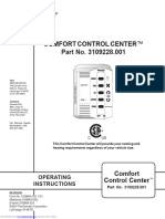 Duo-Therm 3109228.001 Operating Instructions Manual 3109228001