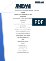 Metodologìas y Area de Intervenciòn - 03 de Noviembre