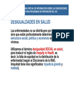 Desigualdades en Salud