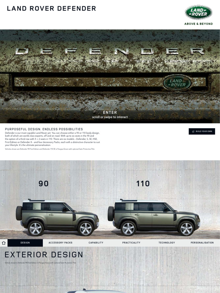 2020 LAND ROVER DEFENDER OWNERS MANUAL PDF visual data 6