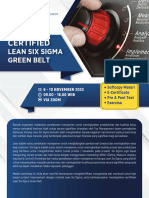 Certified Lean Six Sigma Green Belt - Nov - 2023