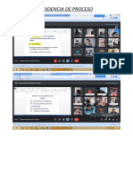 Edidencia de Proceso