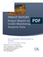 Project Report & CMA - Kesariya Restaurant