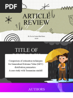 Article Review