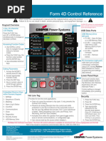 Form 4D Control Reference: Keypad Overview USB Data Ports