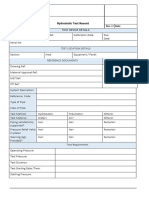 Hydro Test Report 11