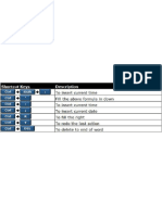 MS Office Shortcut 5