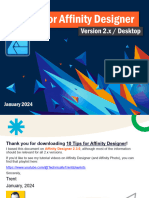 Affinity Designer 10 Tips 2024 Jan 01