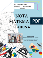 Nota Matematik Tahun 6