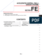 Accelerator Control, Fuel & Exhaust Systems: Modification Notice