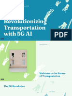 AI Revolutionizing Transportation With 5G AI