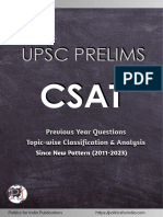 UPSC PrelimsPYQ11