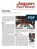 Japan Fact Sheet - MUSIC