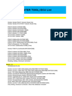 Emt Ecu List