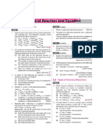 Chemical Reaction and Equation