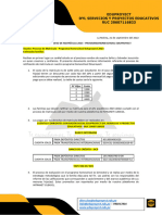 Circular Matricula Programa Homeschool Eduproyect 2023