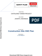 Construction HSE Plan
