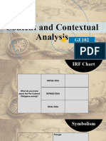 GE102-Content-Contextual Analysis