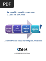 Incident (Accident) Investigation