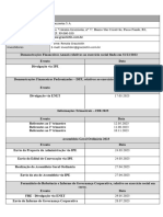 Calendario de Evento Corporativo 2023