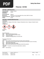 Polycorp - 021052: Safety Data Sheet