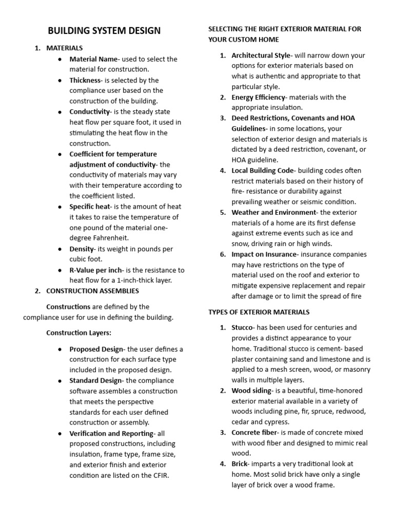 Building System Design Reviewer | PDF | Deep Foundation | Foundation ...
