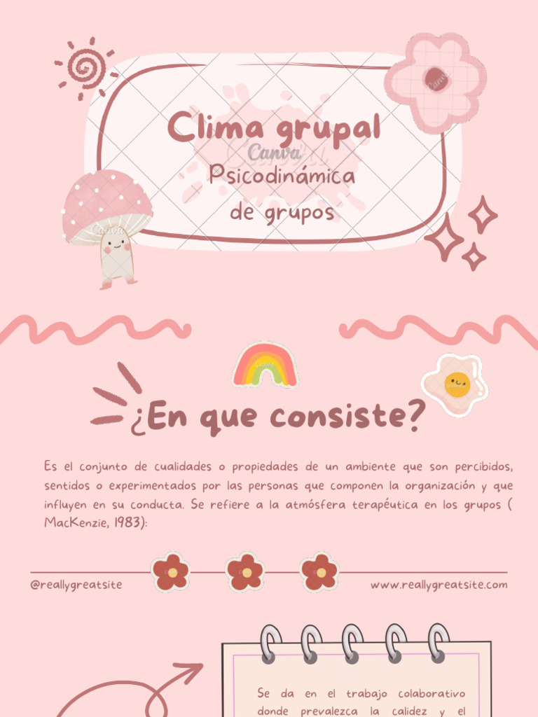 Clima Grupal: Influencia en la Conducta | PDF | Sicología | Ciencias ...