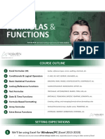 Excel Formulas & Functions
