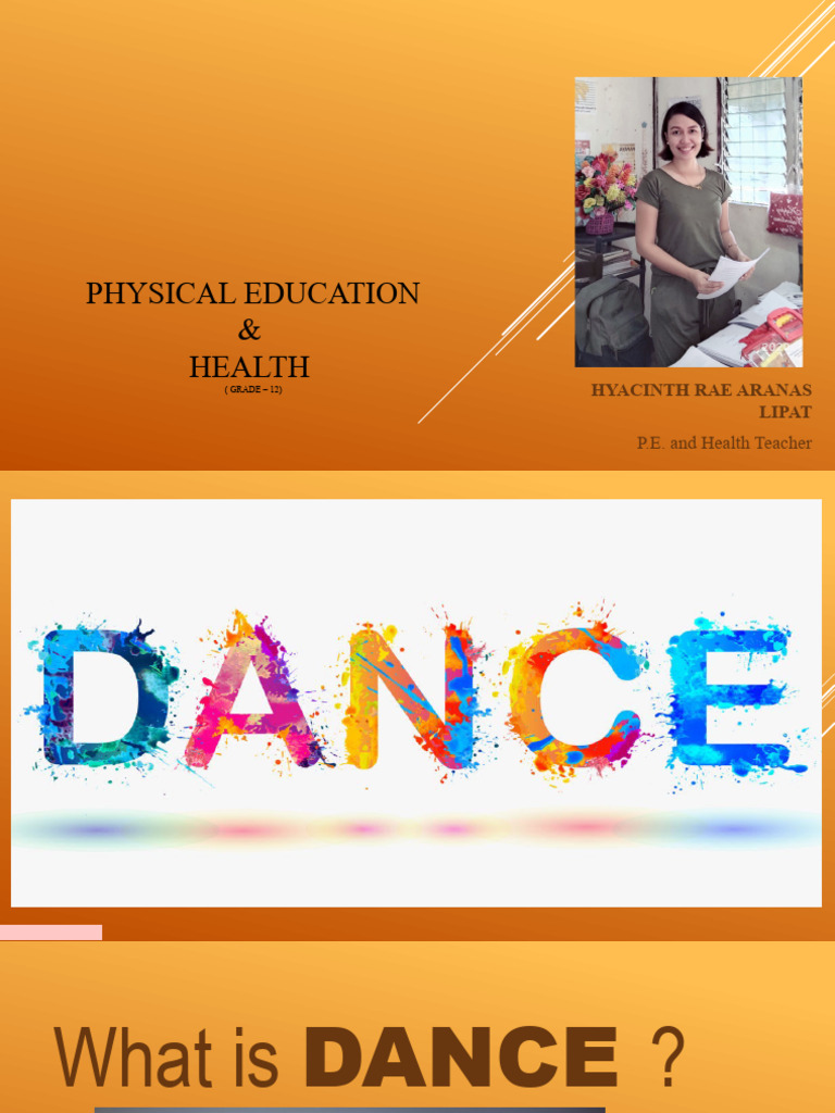 Peh 12 Lesson 1 And 2 Dance Pdf Dances Waltzes