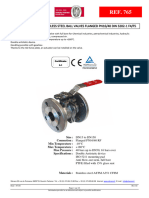 TDS-765-Technical Datasheet 2 Pieces Splitbody Ball Valve Stainless Steel Dinf4-F5 pn16 40