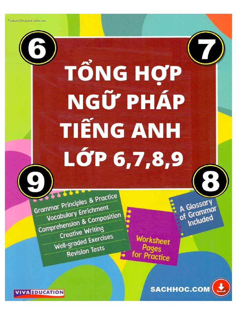 Nguphap Tieng Anh Tu Lop 6 Den Lop 9 | PDF