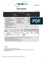 Tax Invoice: Noida Haridwar