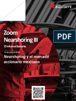 Nearshoring y El Mercado Accionario Mexicano