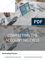 Completing Accounting Cycle