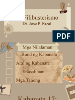 El Filibusterismo: Dr. Jose P. Rizal