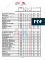 Haulage Tariff Rates (1)