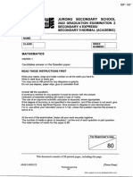 Sec4 2022 Mathematics Prelims Jurong Q