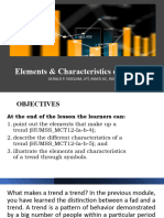 Lesson 2 - Elements - Characteristics of A Trend