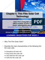 Lecture 4 Thin Film Solar Cell Technology