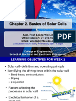 Lecture 2 Basics of Solar Cells